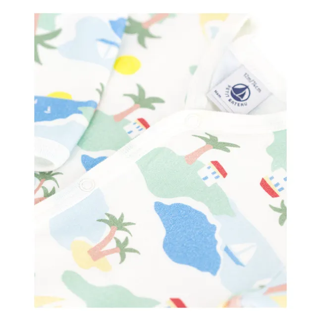 Pyjama Berel Bio-Baumwolle | Blau