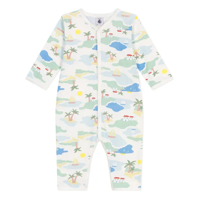 Pyjama Berel Bio-Baumwolle | Blau