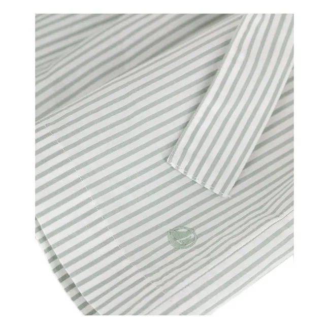 Gonna in popeline di cotone organico Boncap | Bianco