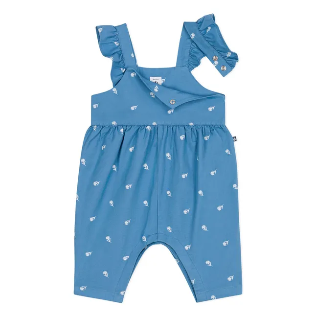 Combinaison Baude Coton Bio | Bleu