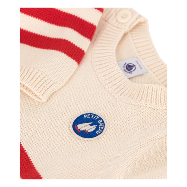 Maglione in cotone organico Bastien | Beige