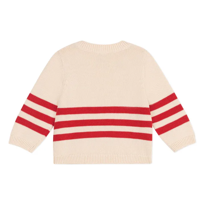 Maglione in cotone organico Bastien | Beige- Immagine del prodotto n°3