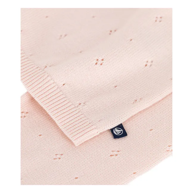 Chaqueta Botricot de algodón orgánico | Rosa empolvado