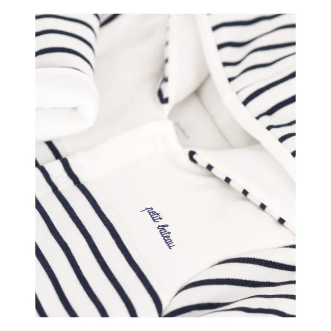 Pilote Banque Coton Bio | Bleu marine
