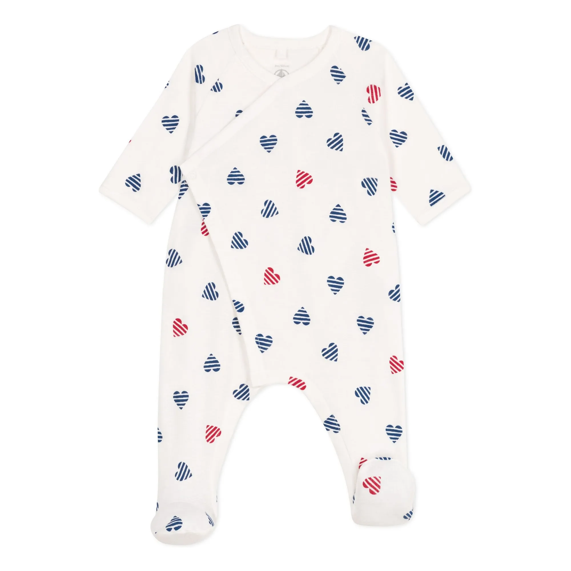 Petit Bateau Ecru Baye Organic Cotton Pyjamas