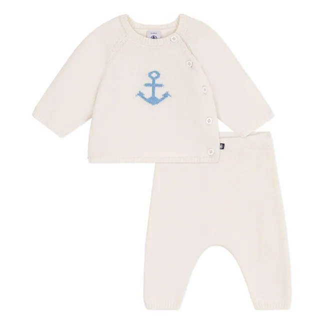 Ensemble Pull et Legging Baptiser Laine | Ecru