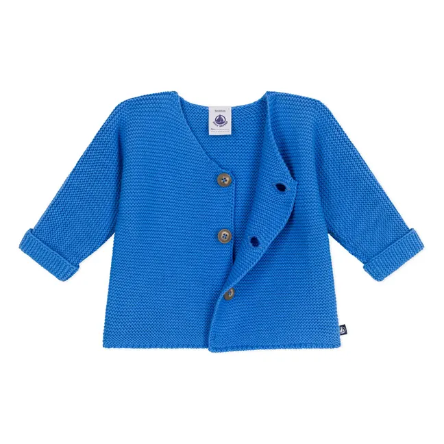 Strickjacke Barby Bio-Baumwolle | Blau