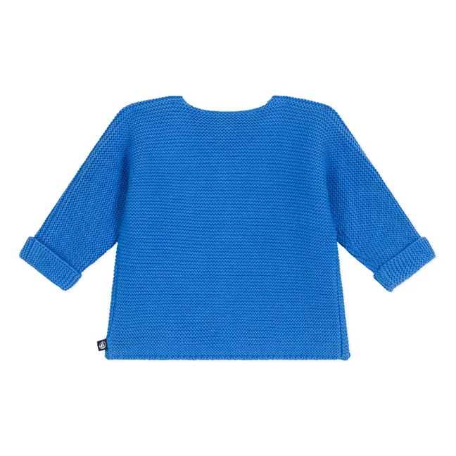 Strickjacke Barby Bio-Baumwolle | Blau