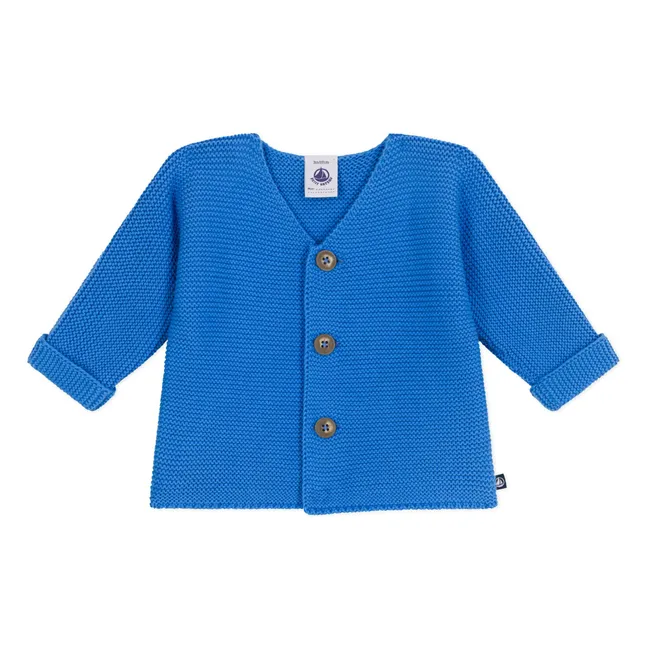 Strickjacke Barby Bio-Baumwolle | Blau