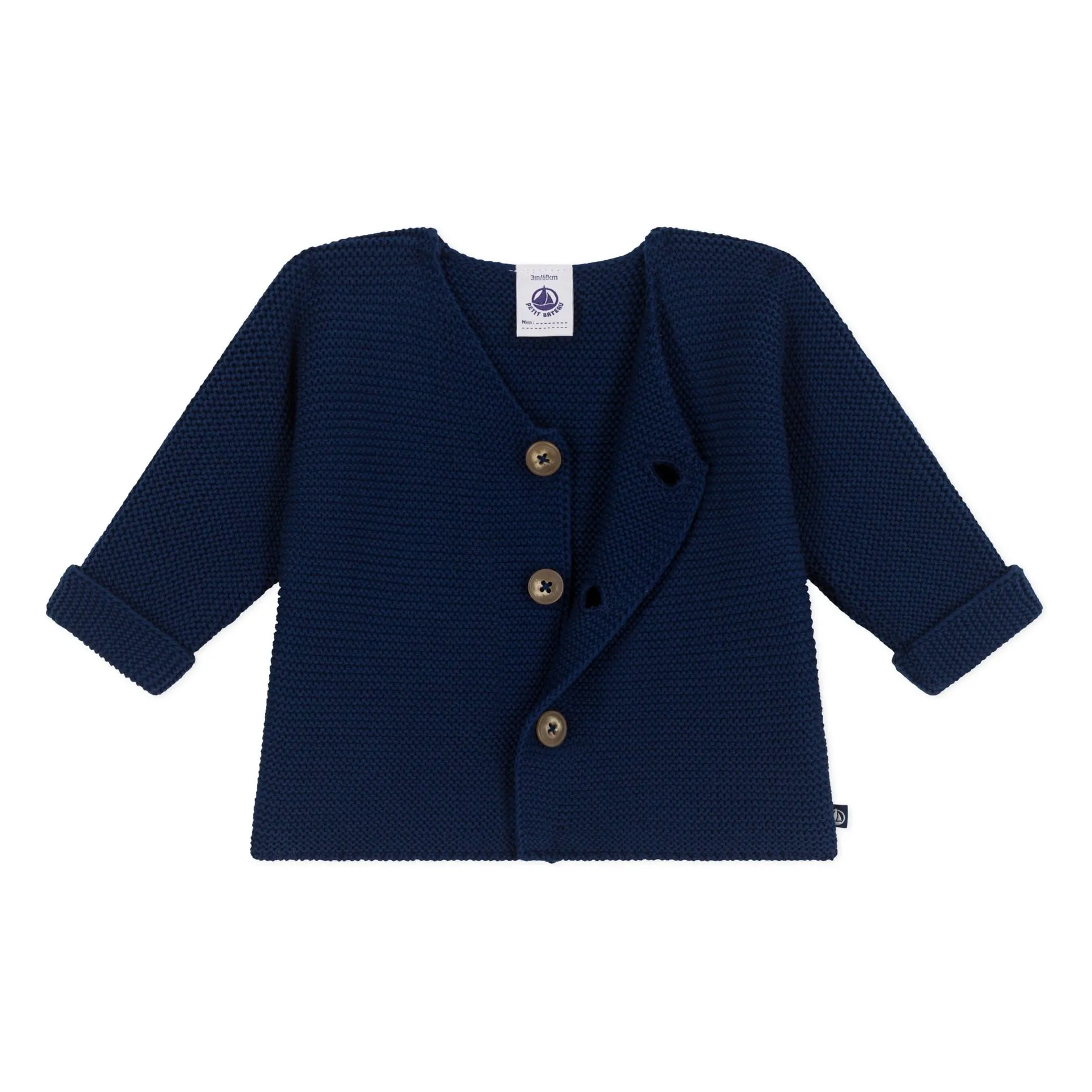 Petit Bateau - Cardigan Barby Coton Bio (Petit Bateau) - Image 1