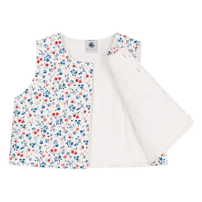 Bephanie Organic Cotton Sleeveless Vest | White
