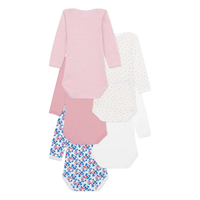 Lot 5 Bodies Minibloom Coton Bio | Rose