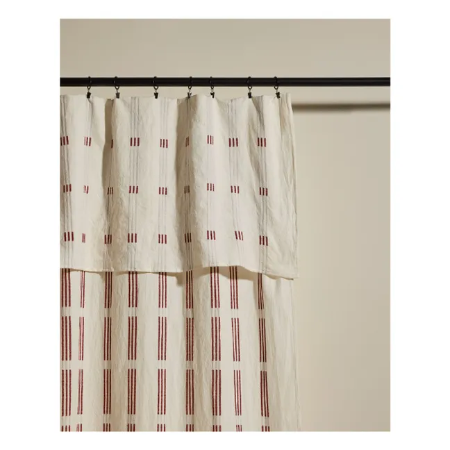 Escale curtain | Terracotta