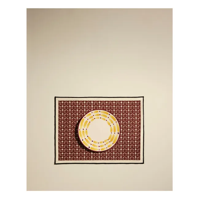 Tischset Flore | Terracotta