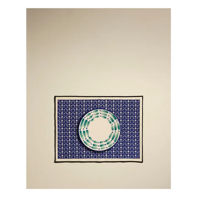 Set de table Flore | Bleu