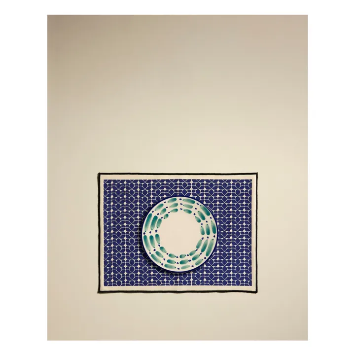 Set de table Flore | Bleu- Image produit n°1
