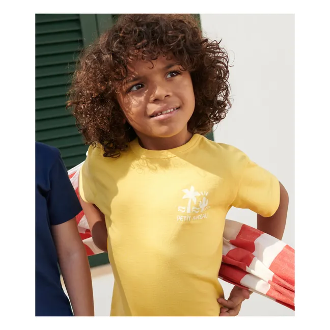 T-Shirt Bounce Bio-Baumwolle | Gelb