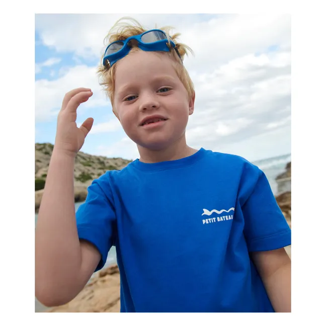 T-Shirt Bibus Coton Bio | Bleu