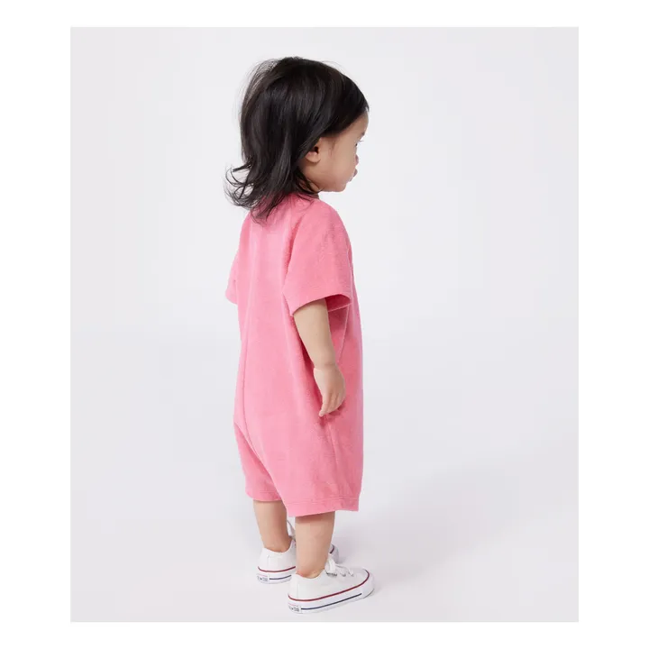 Bea Organic Cotton Jumpsuit | Fuchsia- Product image n°2