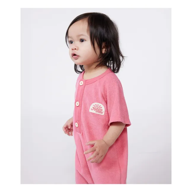Jumpsuit Bea Bio-Baumwolle | Fuchsie