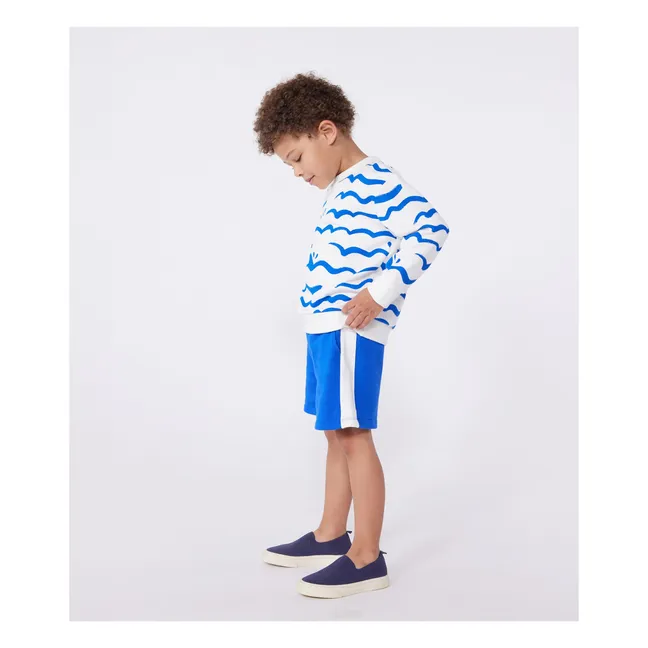 Felpa in cotone biologico Biarritz | Bianco