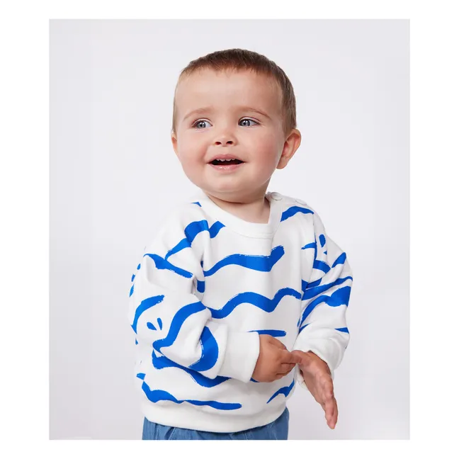 Felpa Bavion in cotone biologico | Bianco