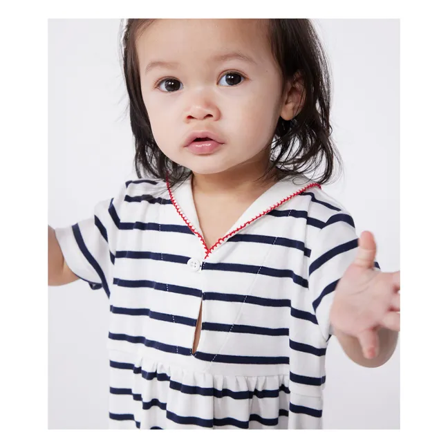 Kleid Barinia Bio-Baumwolle | Weiß