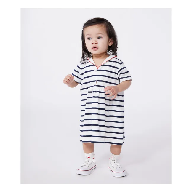 Kleid Barinia Bio-Baumwolle | Weiß