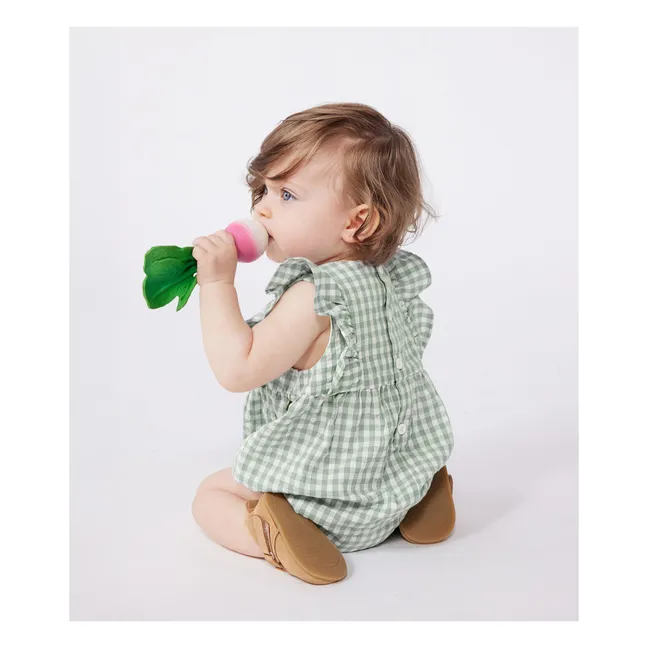 Barboteuse Bamille Coton Bio | Sauge