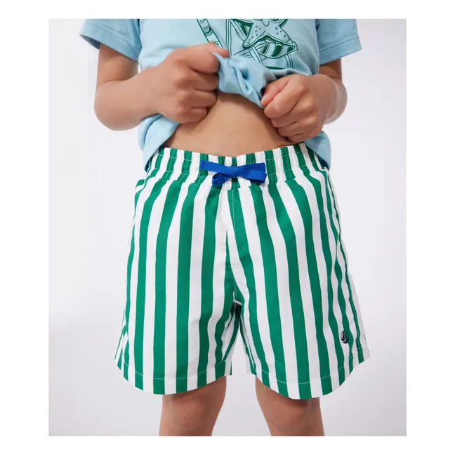 Bliss Recycled Fiber Swim Shorts | Green