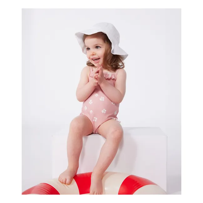 Maillot de Bain Baya Fibres Recyclées | Rose