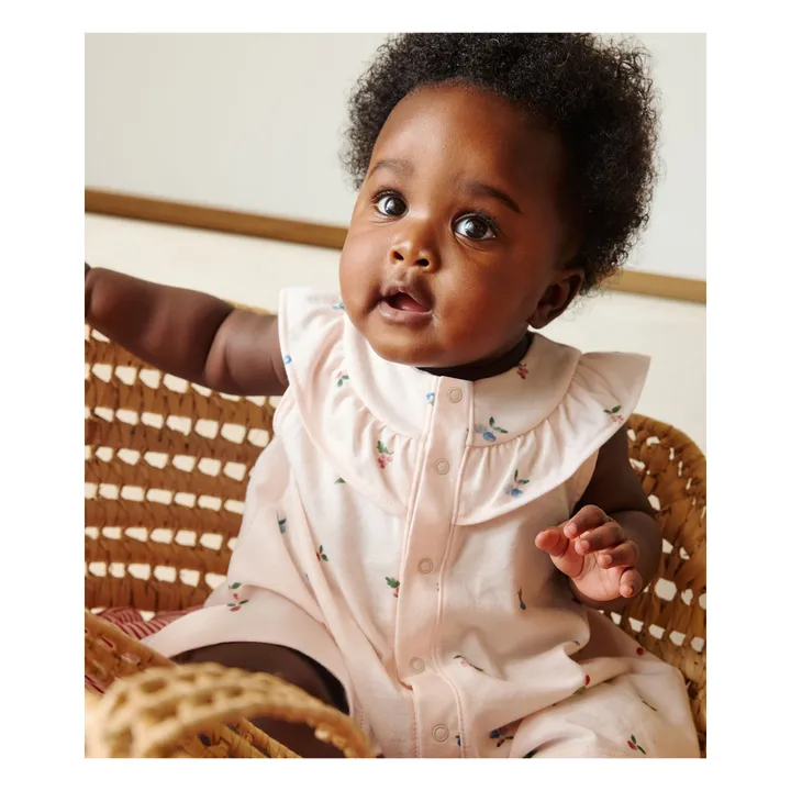 Ensemble Robe et Bloomer Bulia Coton Bio | Rose pêche- Image produit n°1