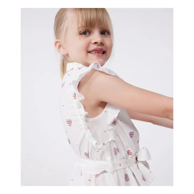 Robe Bory Popeline Coton Bio | Crème