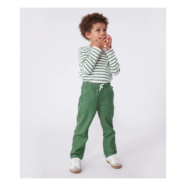 Pantalon Baska Coton Bio | Vert