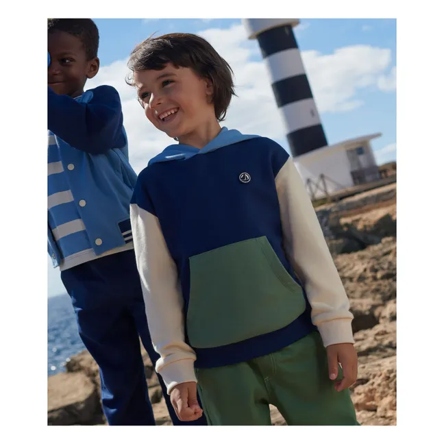Sudadera Brave de algodón orgánico | Azul Marino