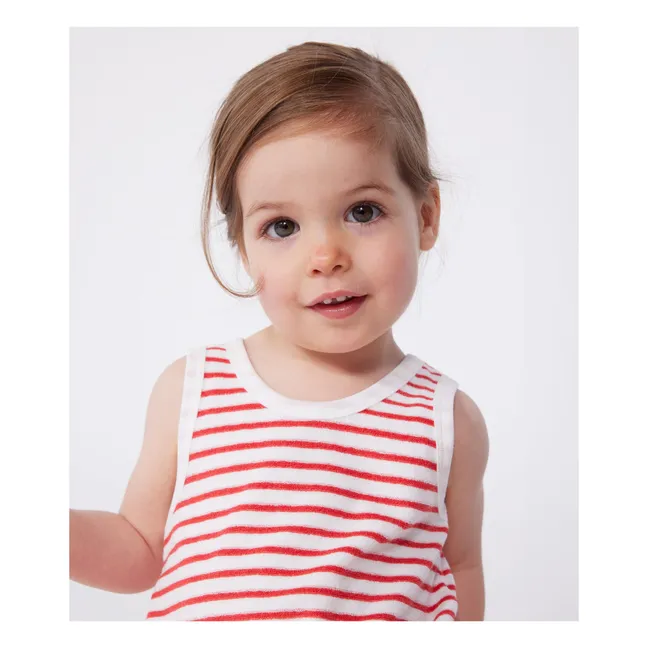 Combishort Bouri Coton Bio | Rouge