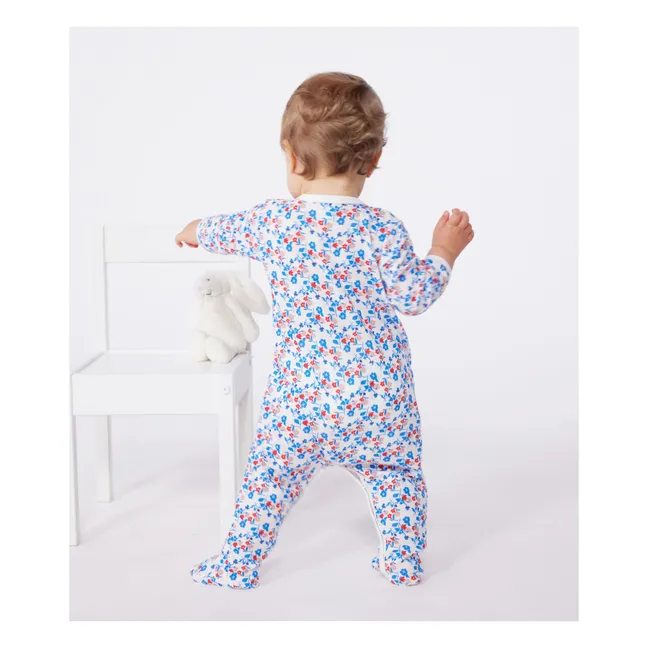 Minibloom Lyocell pyjama feet | Ecru