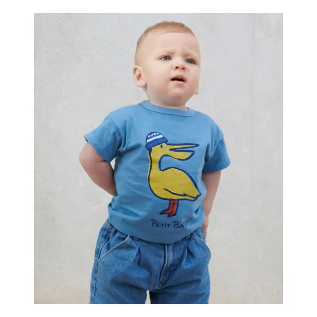 Barlay T-Shirt Bio-Baumwolle | Blau