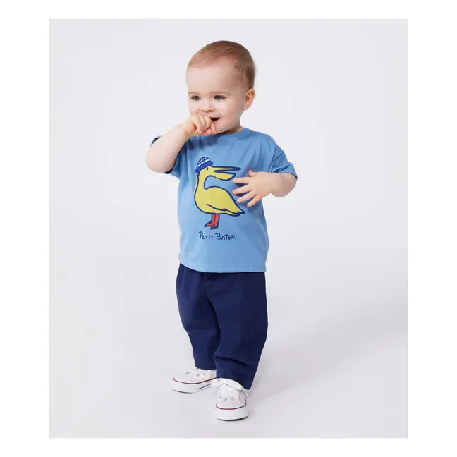 Barlay T-Shirt Bio-Baumwolle | Blau