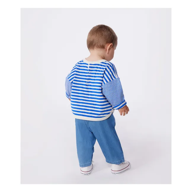 Barclay Organic Cotton T-Shirt | Blue