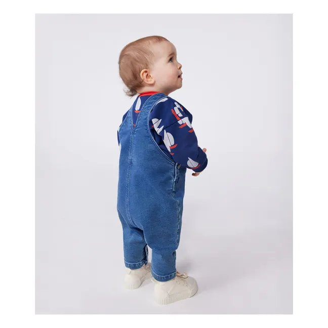 Badore Denim Dungarees | Denim blue