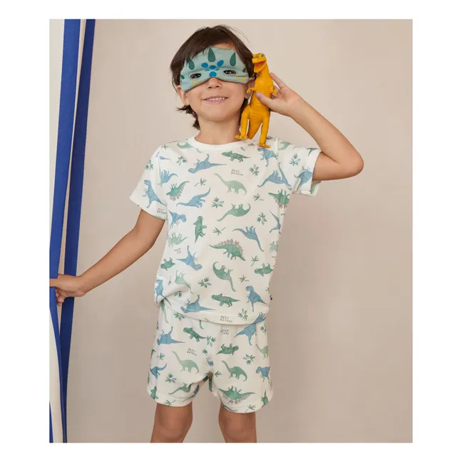 Pyjama Brieuc Bio-Baumwolle | Seidenfarben
