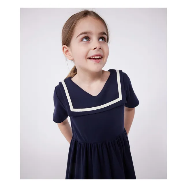 Kleid Bichelle Bio-Baumwolle | Navy