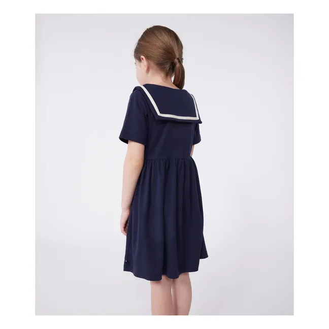 Kleid Bichelle Bio-Baumwolle | Navy