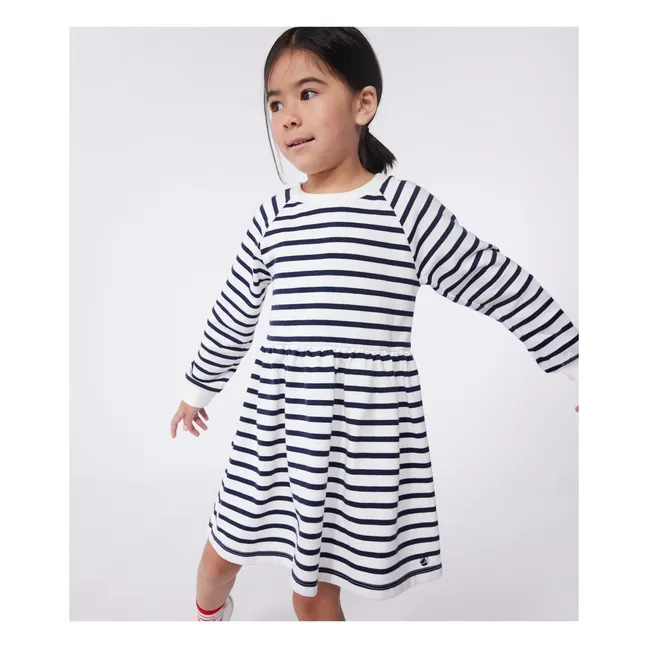 Vestido Bistelle Jersey orgánico grueso | Blanco