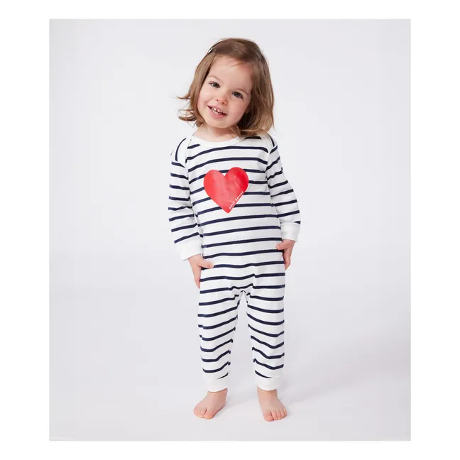 Berlin organic cotton pyjamas | Ecru