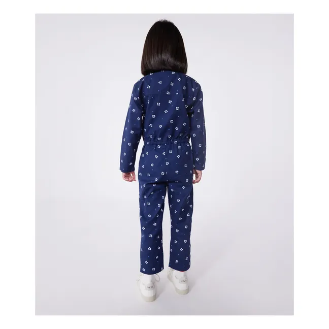 Combinaison Bora Coton Bio | Bleu marine