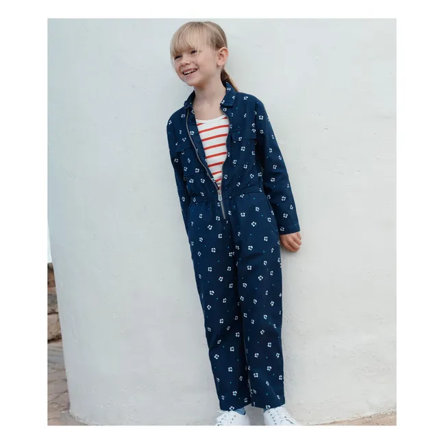 Combinaison Bora Coton Bio | Bleu marine