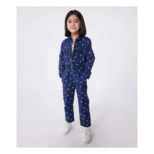 Combinaison Bora Coton Bio | Bleu marine