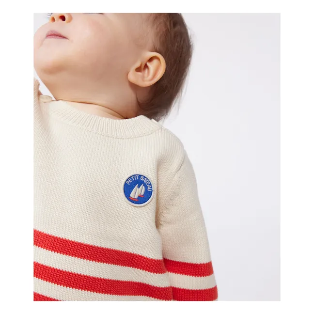 Maglione in cotone organico Bastien | Beige